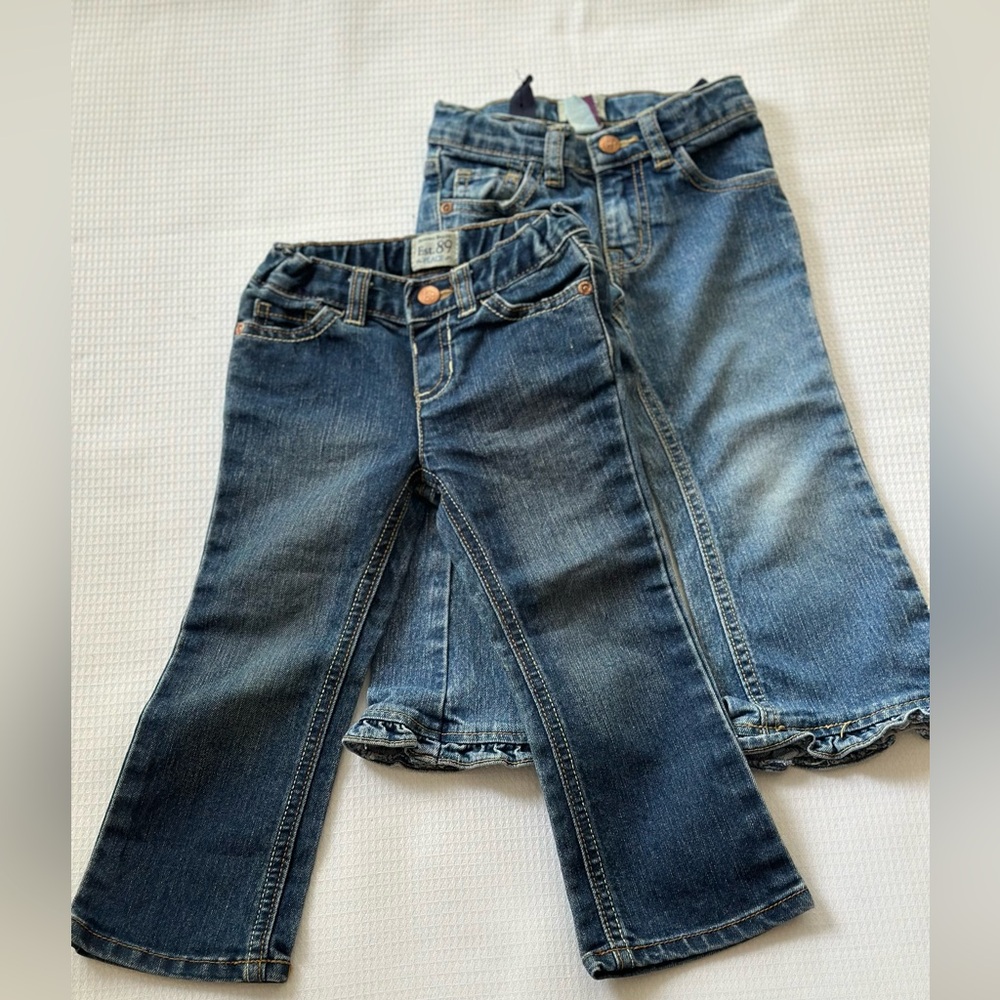 Place 2T girls 2 pair of jeans